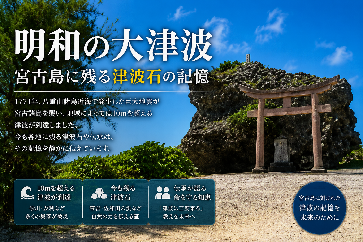 明和 の 大 津波