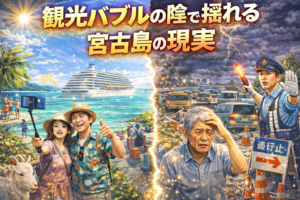 観光バブルの陰で揺れる宮古島の現実 | みゃーくずみ