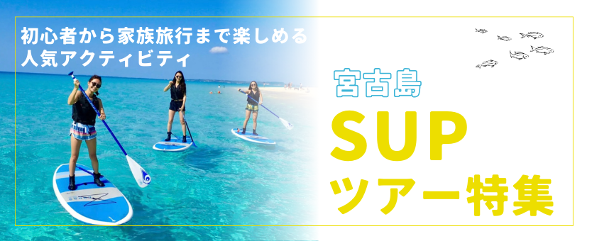 宮古島SUPツアー特集｜初心者歓迎＆当日予約OK